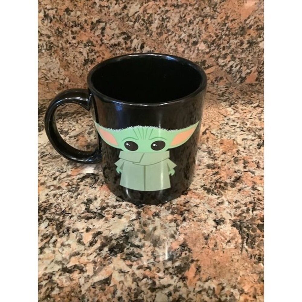 Star Wars the Mandalorian the Child Stands Ceramic Coffee Mug, 20-Ounces Is Ed
